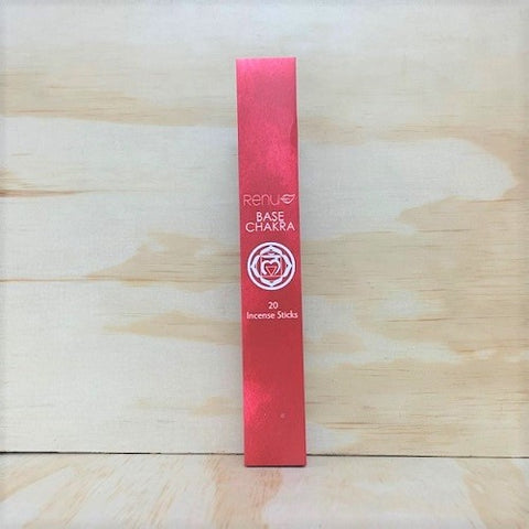 Chakra Incense - Root (Base) Chakra 20 sticks - RENU Aromatherapy