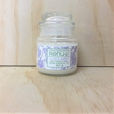 Mini Candle Jars Breathe Freely, Energy, Lullaby and Passion 80g - Renu  Aromatherapy