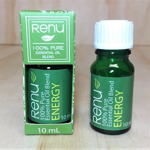 Energy Pure Essential Oil Blend 10 ml - RENU Aromatherapy