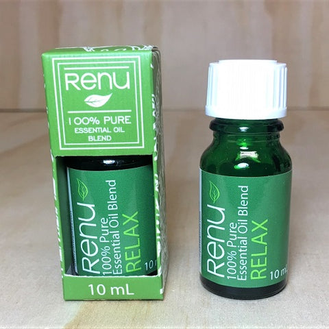 Relax Pure Essential Oil Blend 10 ml - RENU Aromatherapy
