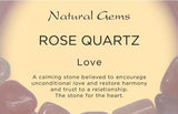 Rose Quartz Tumbled Stone AA Grade MEDIUM - Love, Friendship and  Partnership