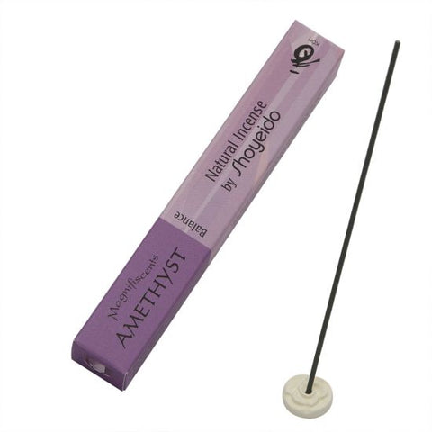 Magnifiscents Incense - The Jewel Series - Shoyeido AMETHYST - BALANCE