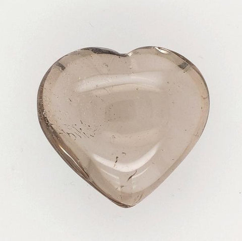 Smokey Quartz Crystal Heart 40mm- Stress, Anxiety, Depression and Emotions - Crystal Healing - Gift Idea