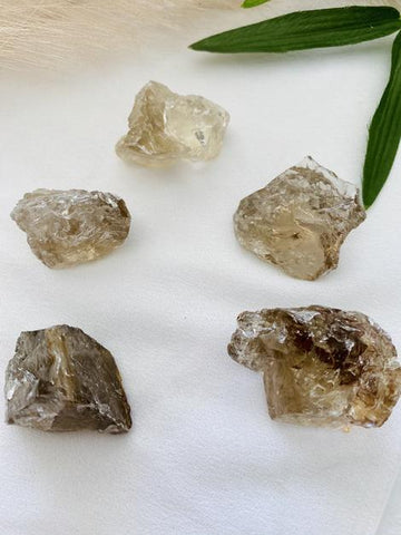 Smokey Quartz Rough Stone - Stress, Anxiety, Depression and Emotions - Crystal Healing