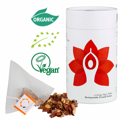 Root Chakra Tea - I am -  Be Better Pyramid Herbal Teabags
