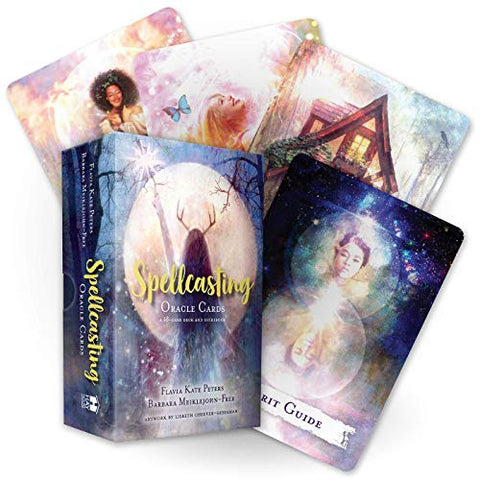 Spell Casting Oracle Cards - Flavia Kate Peters and Barbara Meiklejohn-Free