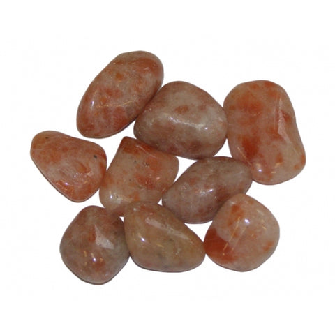 Sunstone (Angola) Tumbled Stone - A Grade - Independance, Courage, Vitality and Self Empowerment