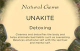 Unakite (Medium) Tumbled Stone - Balance, Release and Detoxification - Crystal Healing