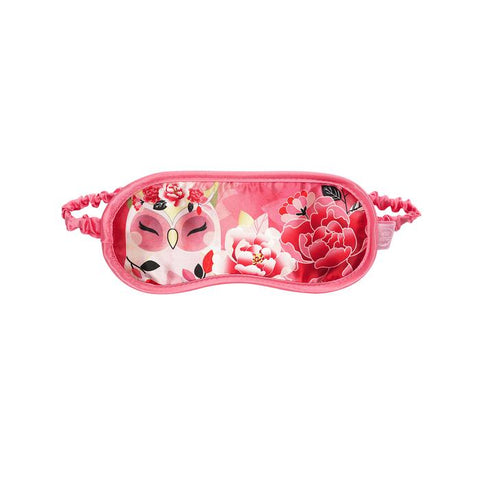 WISDOM - Owl Satin Eye Mask - Wise Wings - Mother's Day Gift Idea