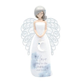 You are an Angel Figurine 155mm - MOON and BACK - Gift Idea