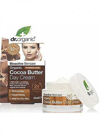 Dr Organic Cocoa Butter Day Cream - 50ml