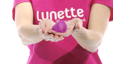 Lunette Menstrual Cup Violet - Model 2 - normal to heavy flow - reusable menstrual cup