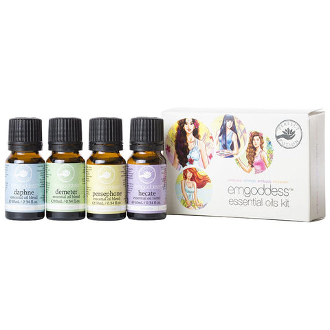 Emgoddess Essential Oils Gift Set - Perfect Potion - Cruelty FREE - Mothers Day Gift Idea