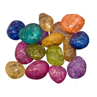 Crackle Quartz Tumbled (Large) Stone (Brazil)- Uplifting and Happiness - Crystal Healing